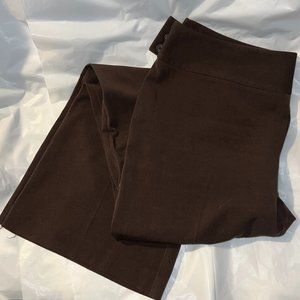 Chocolate brown dress pants by Apt9 (Size 16)